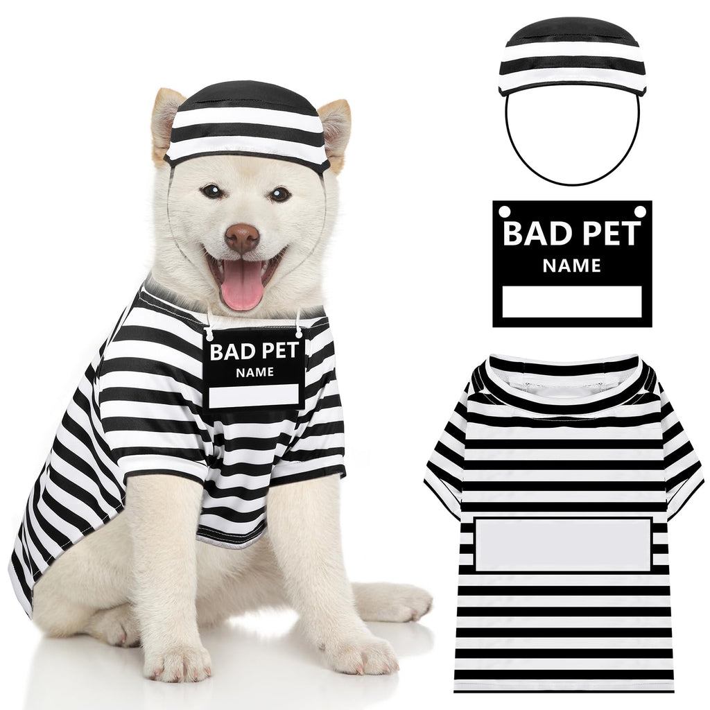 Funny Prisoner Dog Halloween Costume