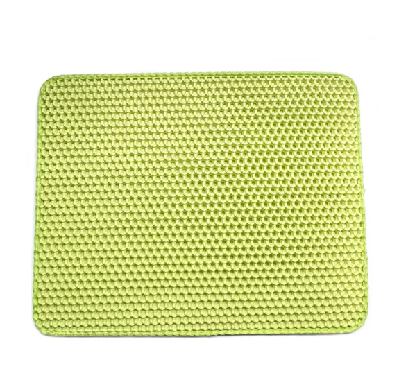 EVA Anti-Splash Cat Litter Mat — Honeycomb Litter Trapper