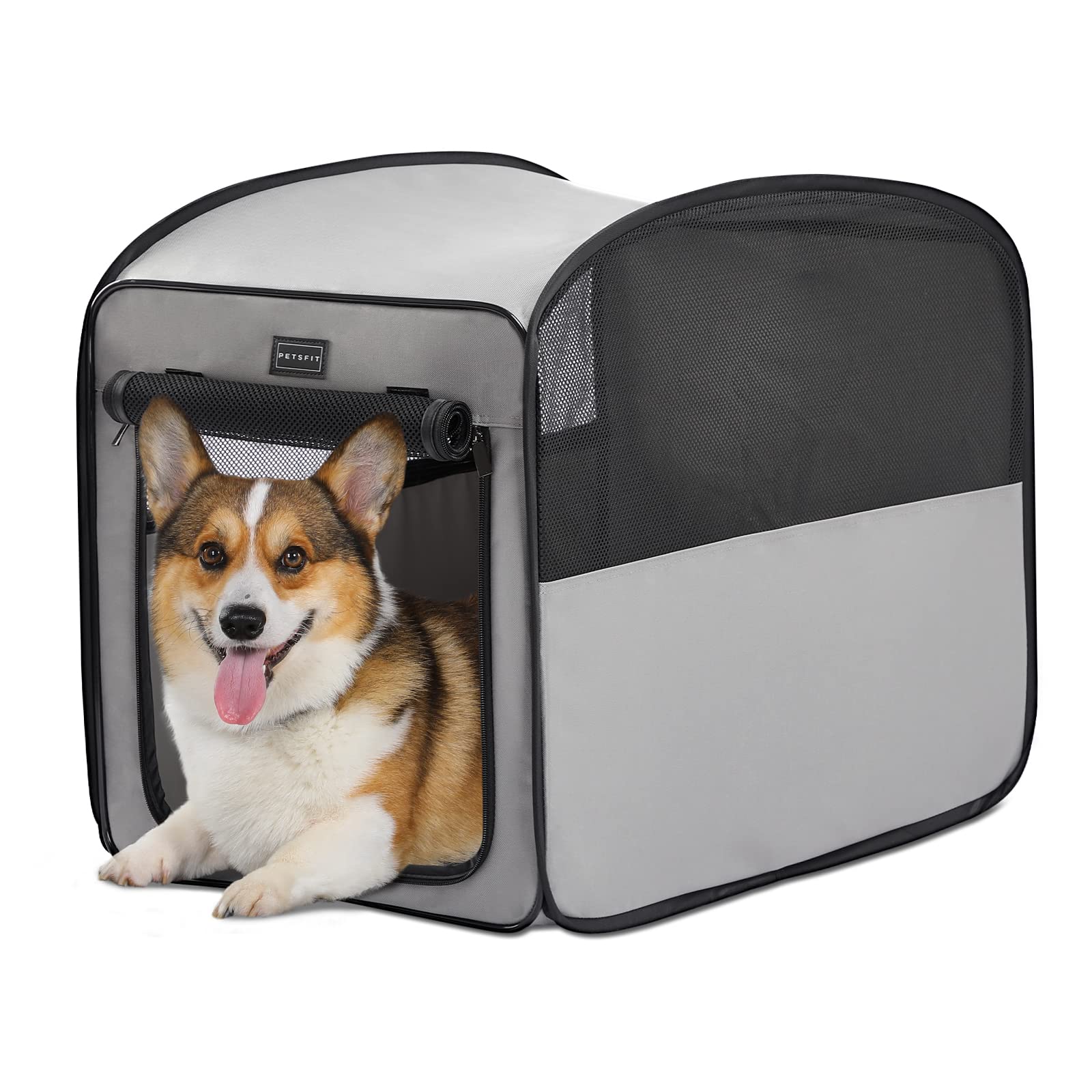 Pop-Up Portable Dog Crate — Waterproof, Travel