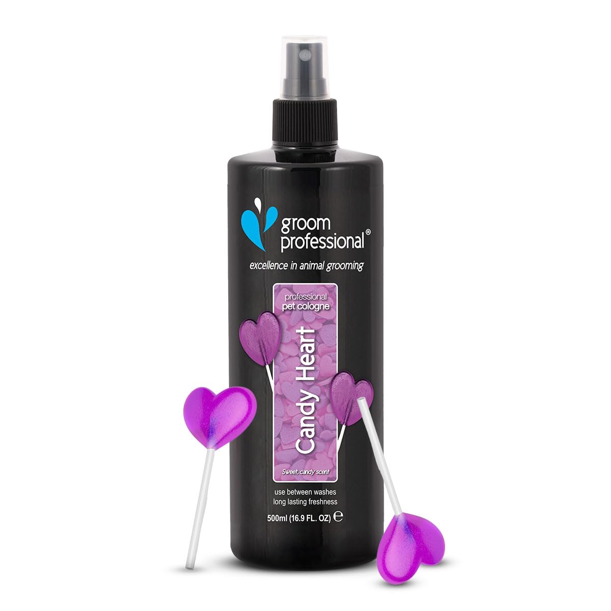 Groom Professional Candy Heart Pet Cologne — 500ml
