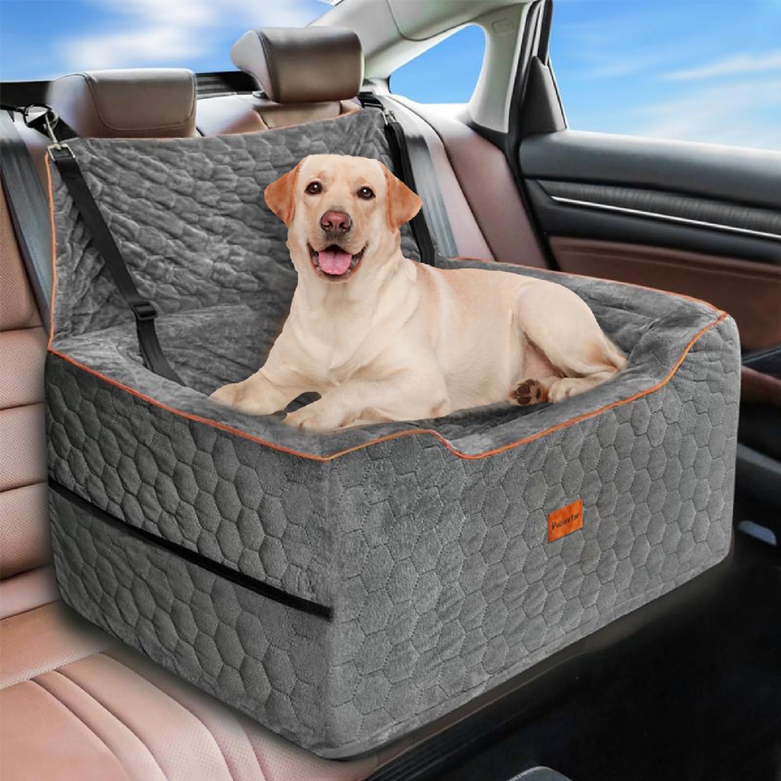 Dog Booster Car Seat — For Dogs Under 60 lb