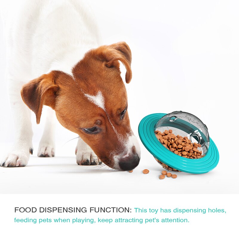 Rotating Disc Dog Frisbee — Bite-Resistant Flying Fetch Toy