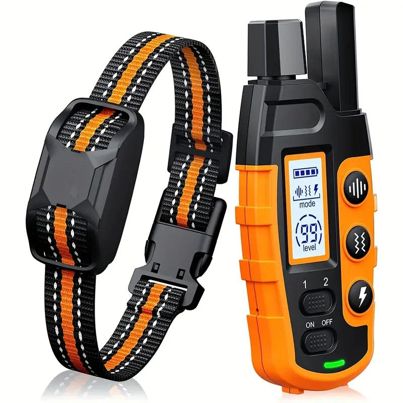 Remote Dog Training Collar — Waterproof Vibration & Tone Trainer