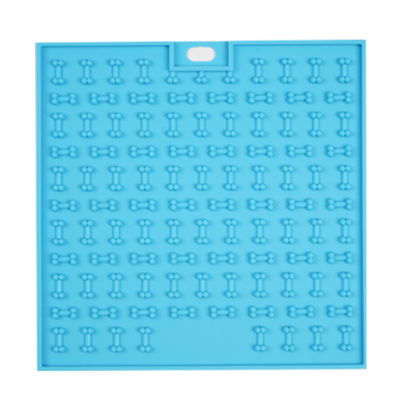 Silicone Slow Feeding Lick Mat — Non-Slip Calming Pad for Pets