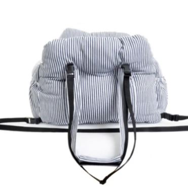 Dog Car Seat Bed — Padded Booster with Safety Tether