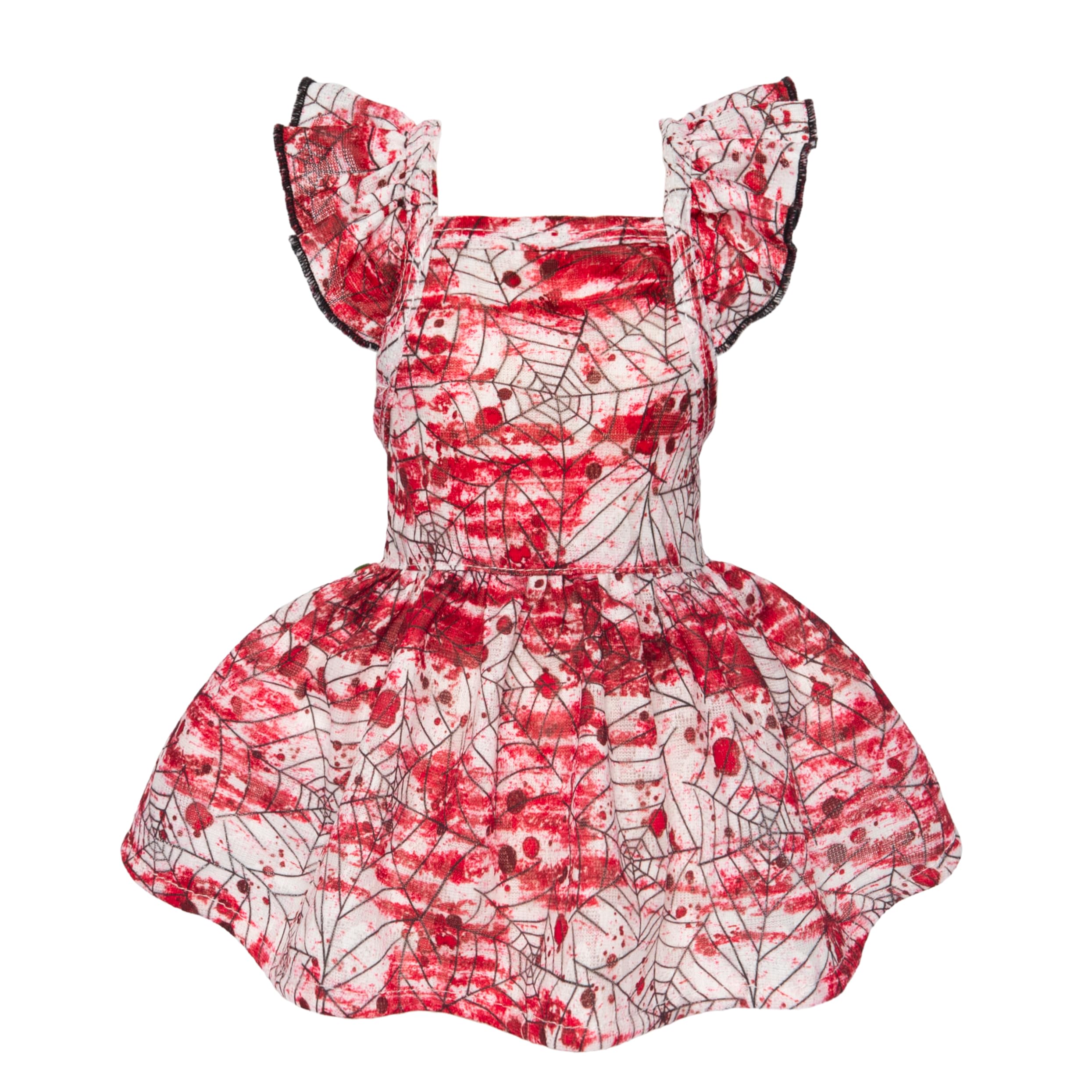 Halloween Spiderweb Dog Dress