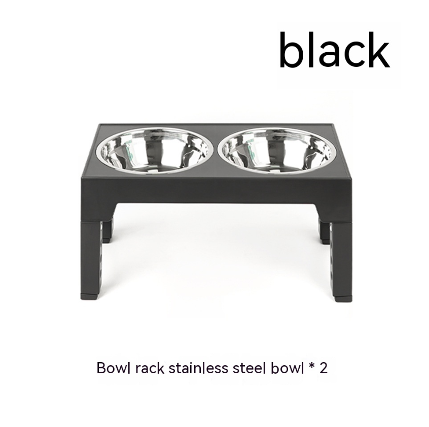 Elevated Slow Feeder Bowl — Height-Adjustable Anti-Gulp Stand