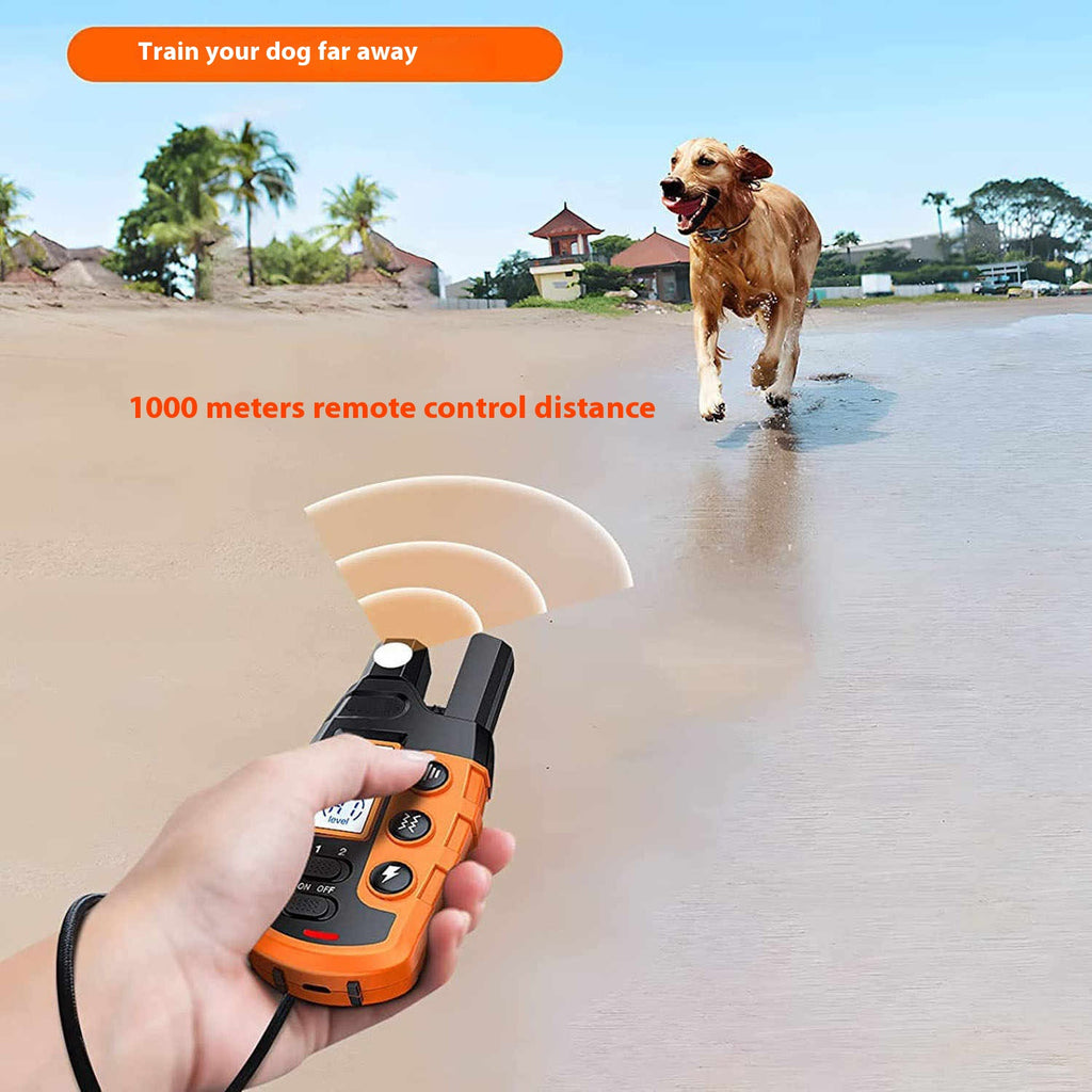 Remote Dog Training Collar — Waterproof Vibration & Tone Trainer