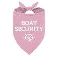Boat Security Dog Bandana — Funny Triangle Scarf