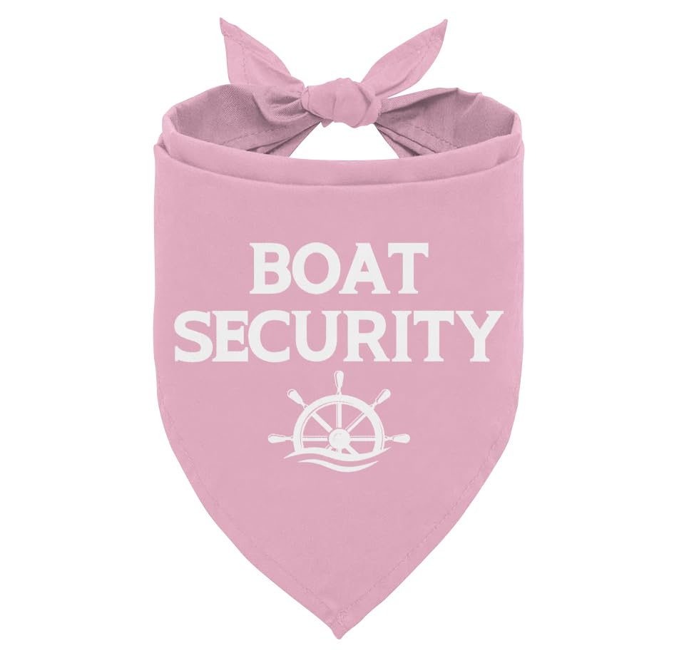 Boat Security Dog Bandana — Funny Triangle Scarf