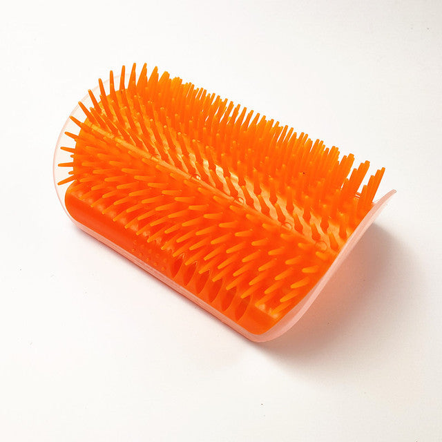 Cat Self-Groomer Arch Brush — Hands-Free Deshedding