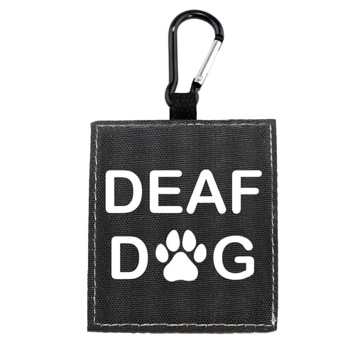 Deaf Dog Alert Leash Sleeve — ID Patch