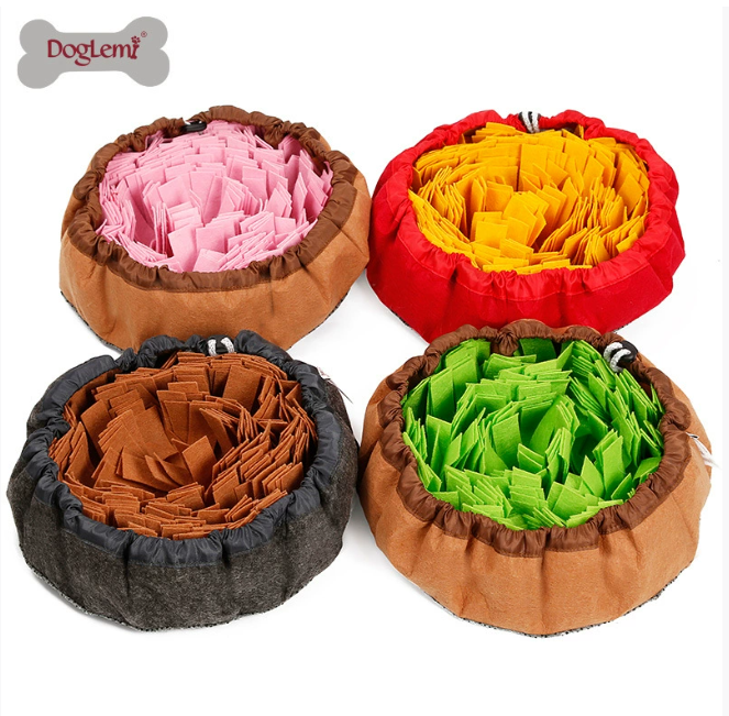 Dog Snuffle Mat with Anti-Choke Bowl — 2-in-1 Slow Feeding Set