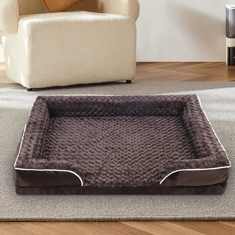 Washable Waterproof Pet Bed — Removable Cover
