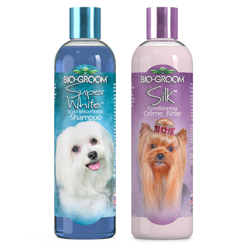 Bio-Groom Whitening Shampoo & Conditioner Set — 12 oz Each