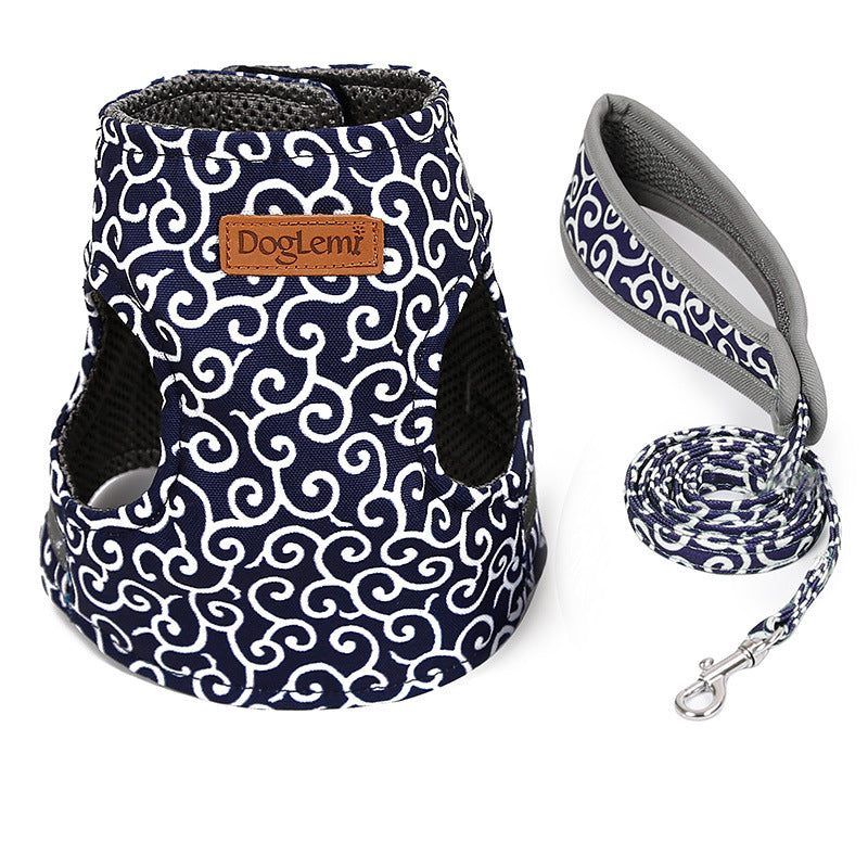 Cat Harness & Leash Set — Escape-Proof Vest for Outdoor Walks