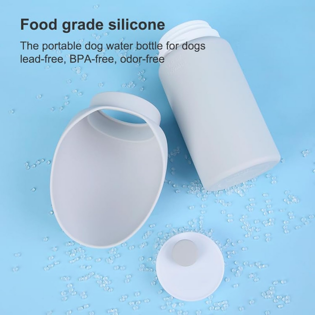 Portable Dog Water Bottle — Leak-Proof Travel Bottle & Bowl