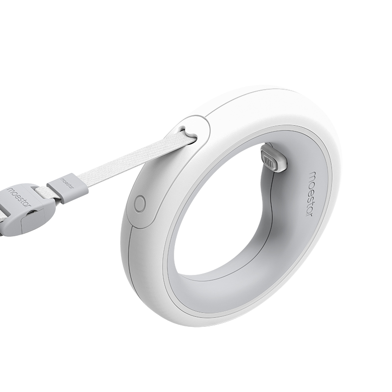 Heavy-Duty Retractable Dog Leash — Locking Tape Lead