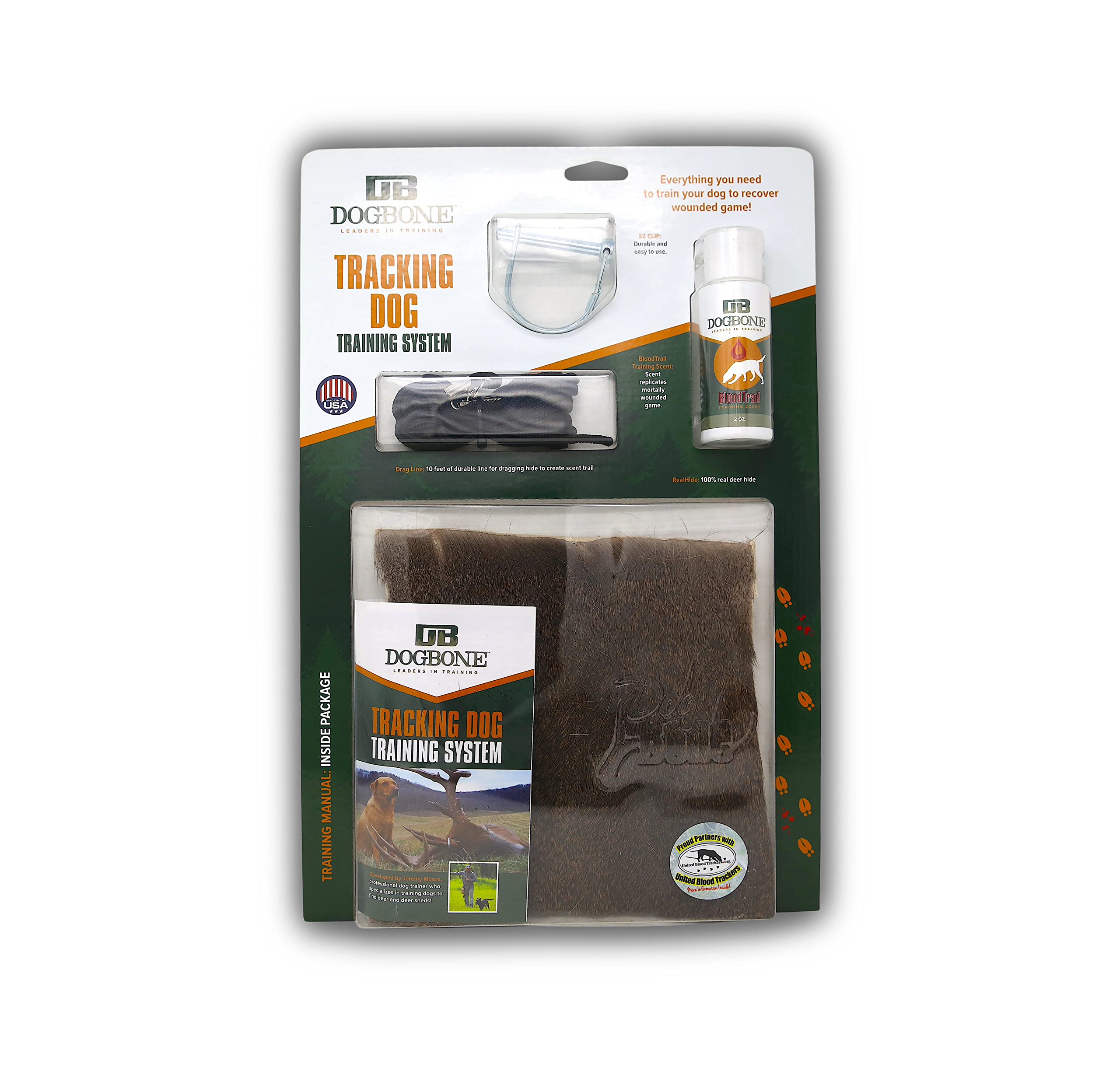 DogBone Tracking Dog Training Kit — Track Wounded Deer