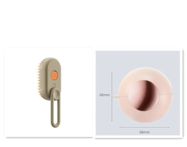 Pet Steam Grooming Brush