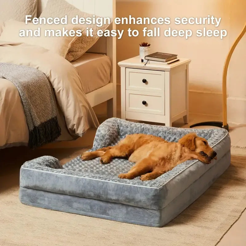 Washable Waterproof Pet Bed — Removable Cover