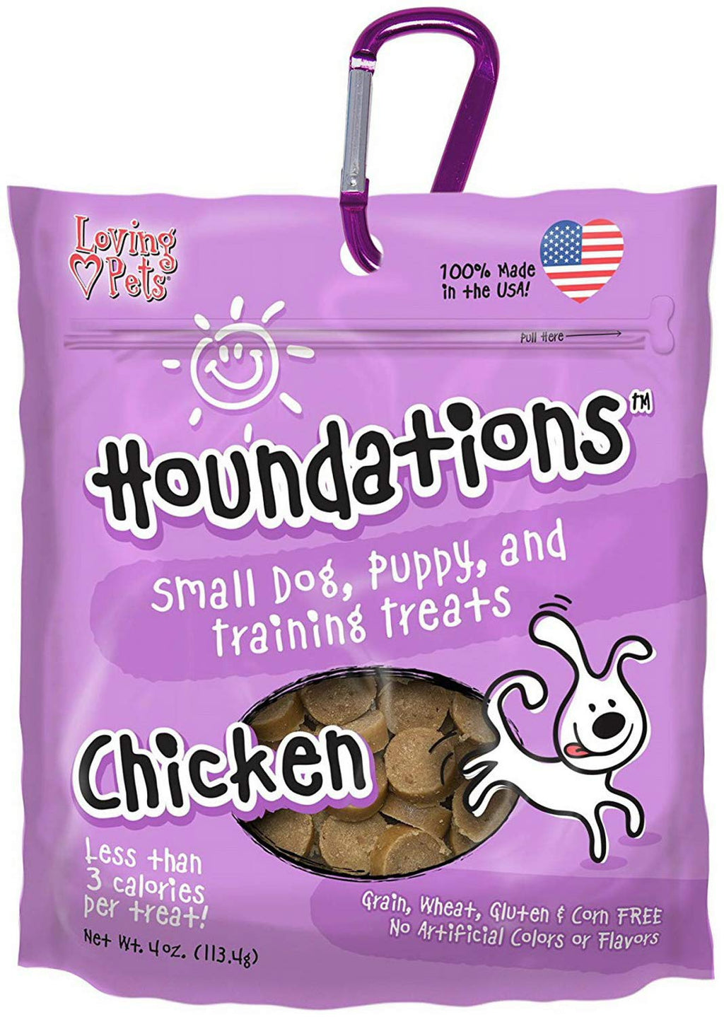 Loving Pets Chicken Training Treats — 24 oz (6×4 oz)