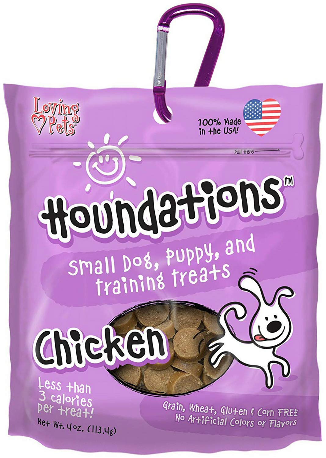 Loving Pets Chicken Training Treats — 24 oz (6×4 oz)