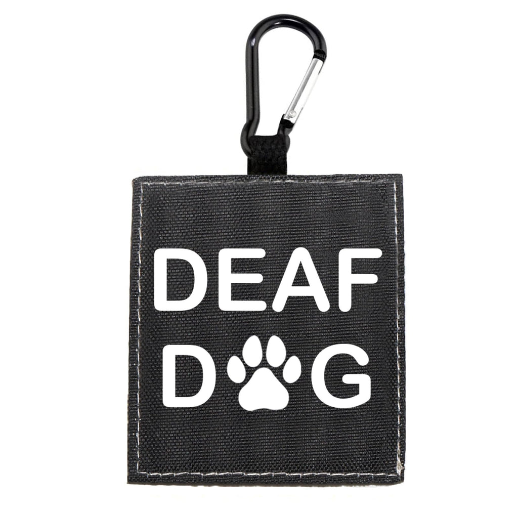 Deaf Dog Alert Leash Sleeve — ID Patch