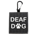 Deaf Dog Alert Leash Sleeve — ID Patch