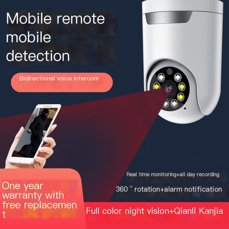 WiFi Pet Camera — 360° Monitoring with Night Vision & 2-Way Audio
