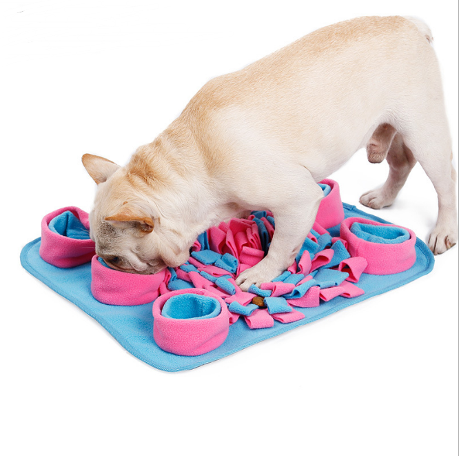 Dog Snuffle Mat & Slow Feeder — Foraging Enrichment Bowl