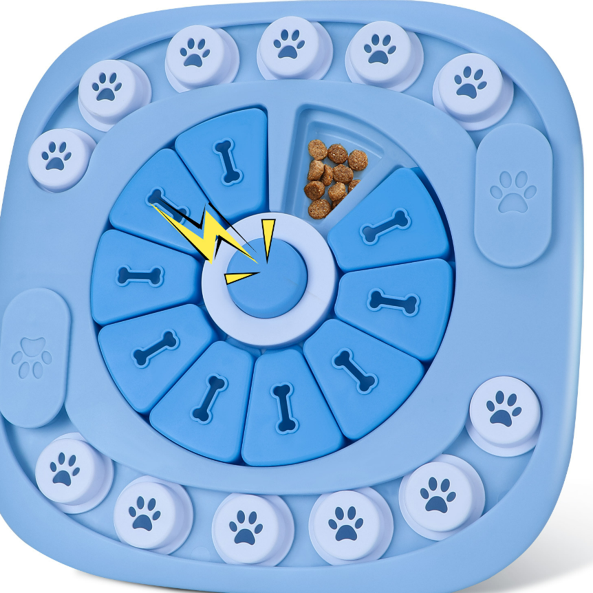 Slow Feeder Puzzle Toy — Interactive Treat Maze for Dogs