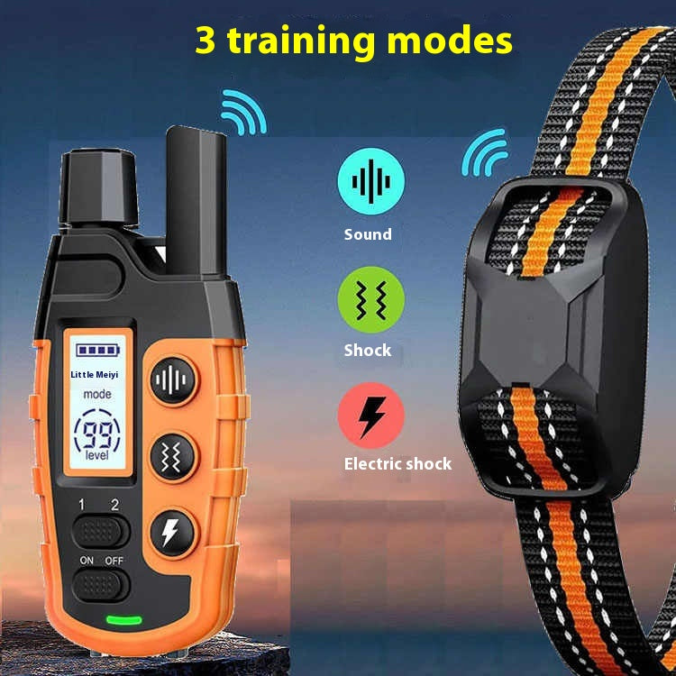 Remote Dog Training Collar — Waterproof Vibration & Tone Trainer