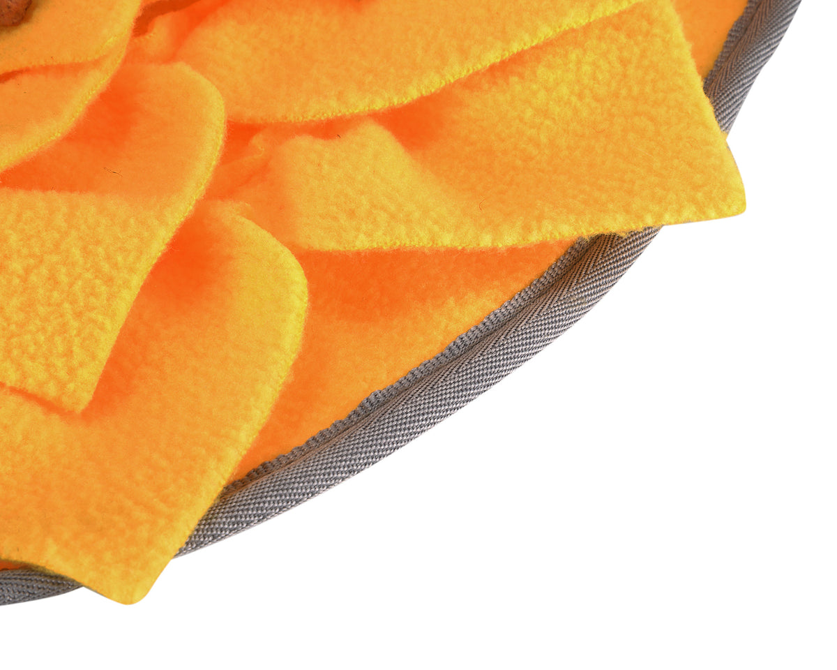 Sunflower Dog Snuffle Mat — Foraging Enrichment Mat for Slow Feeding