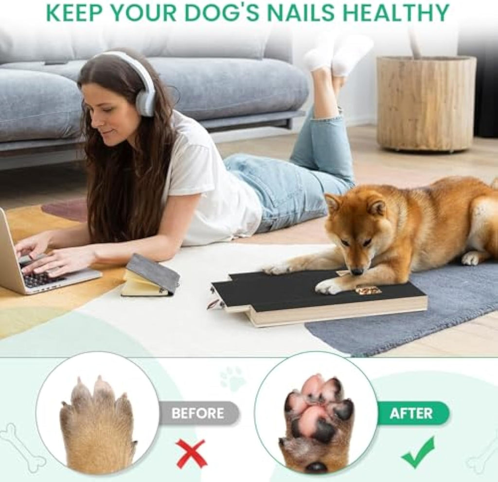 Nail Grinder Scratch Board — Self-Serve Nail File with Treat Box