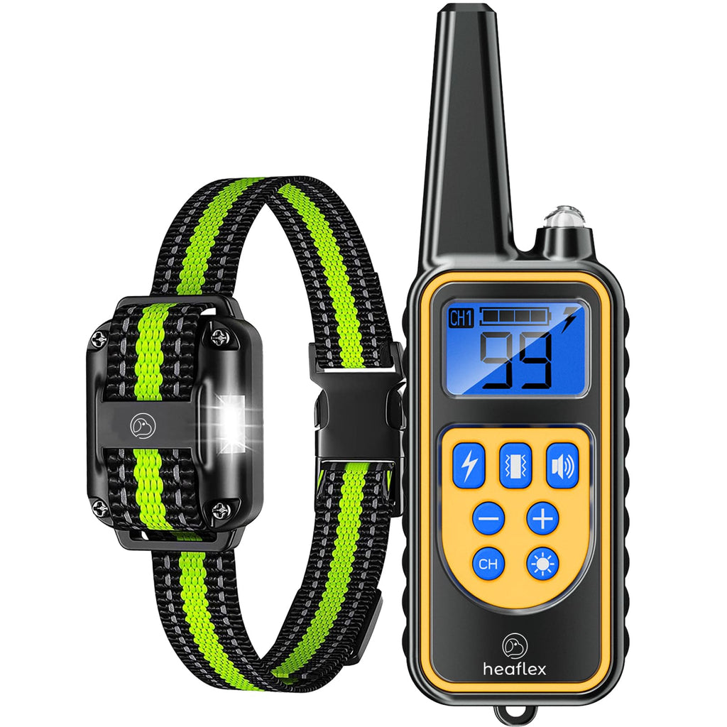 Electric Dog Training Collar — Remote, 1640 ft, Waterproof