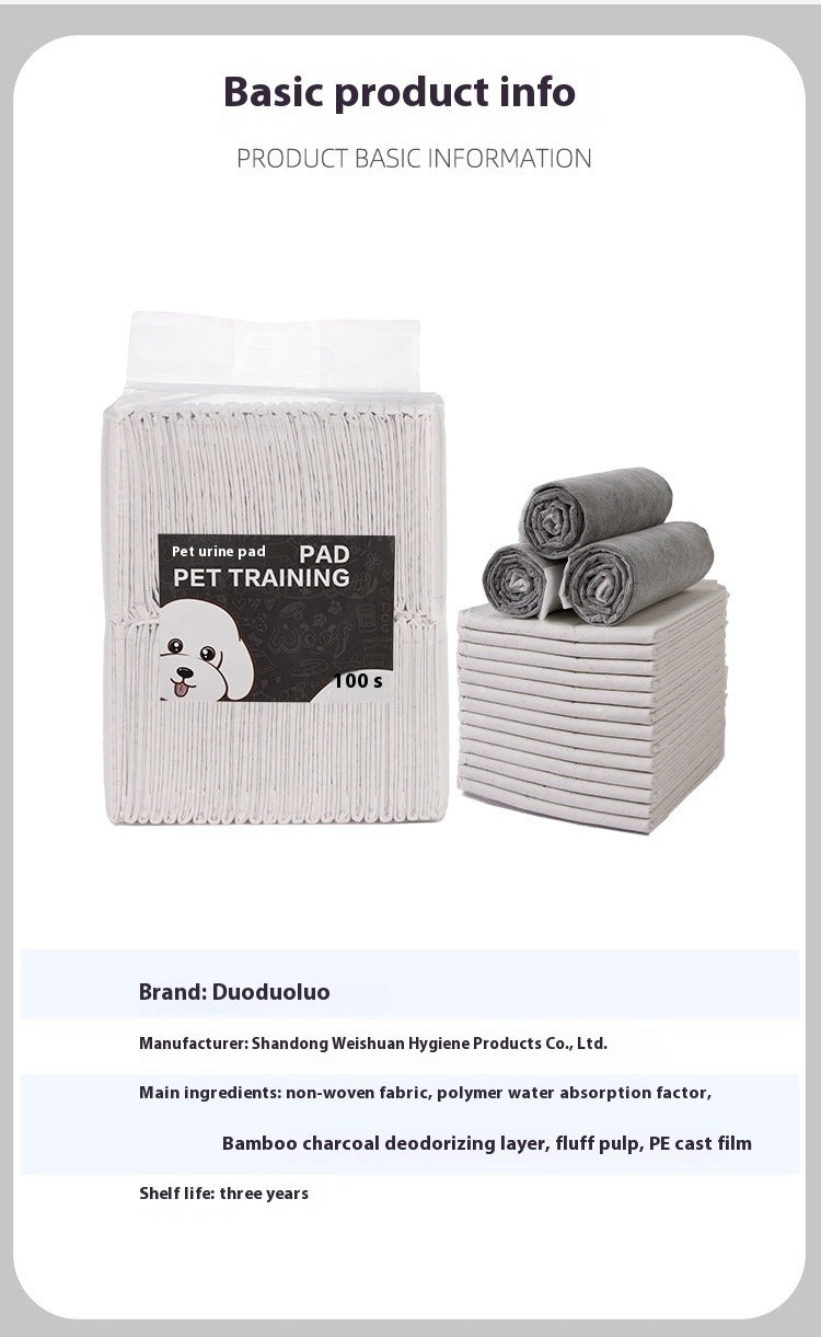 Deodorizing Puppy Pee Pads — Extra-Thick Leakproof Training Pads