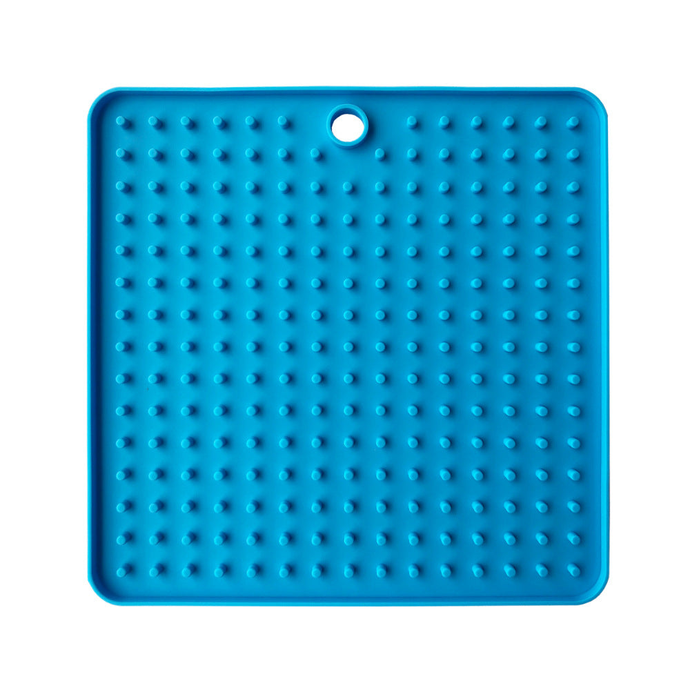 Pet Lick Mat & Slow Feeder — Suction Calming Mat for Dogs & Cats