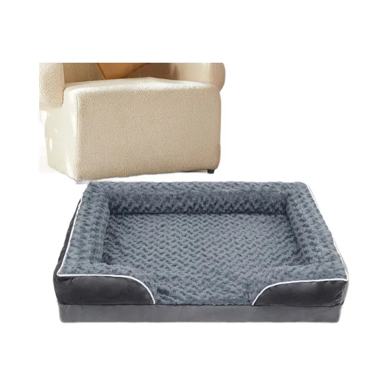 Washable Waterproof Pet Bed — Removable Cover