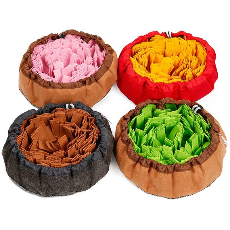 Dog Snuffle Mat with Anti-Choke Bowl — 2-in-1 Slow Feeding Set