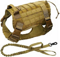 Tactical Dog Harness — No-Pull with Handle & D-Rings