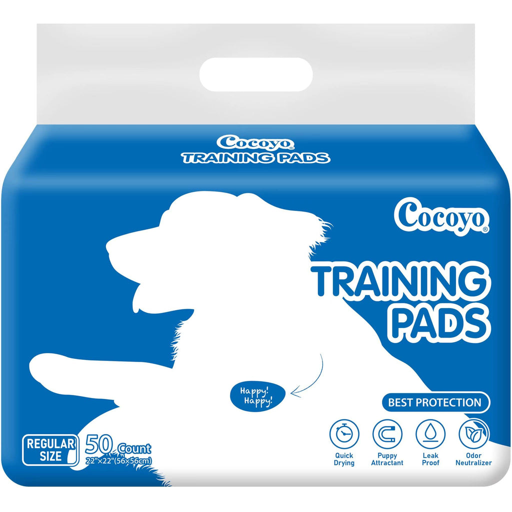 Dog Training Pee Pads — 50 Count, 22x22 in