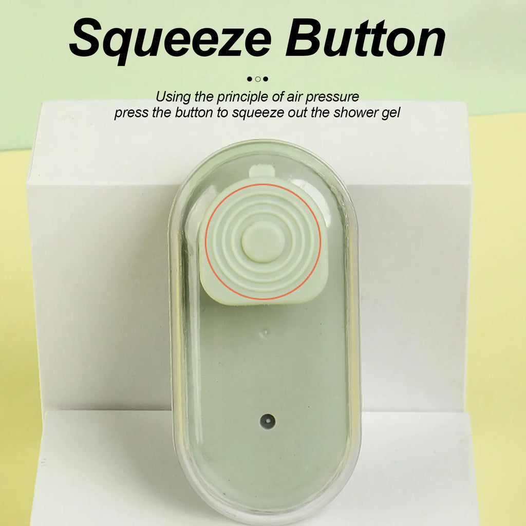Shampoo-Dispensing Bath Brush