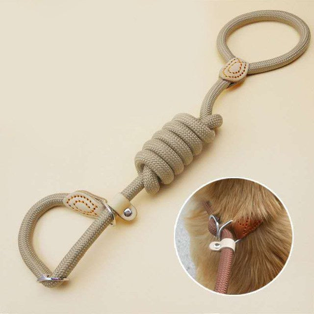Heavy-Duty Woven Dog Training Rope