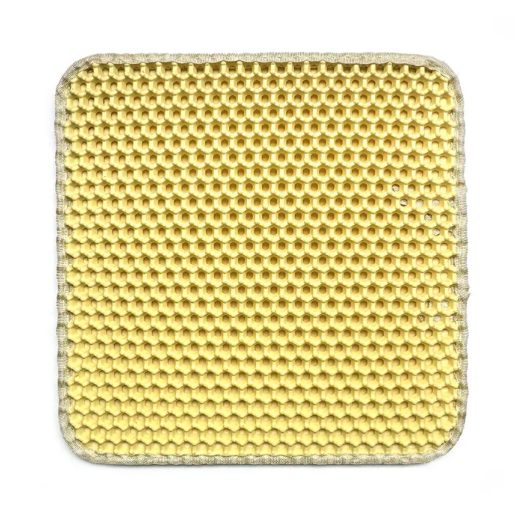 EVA Anti-Splash Cat Litter Mat — Honeycomb Litter Trapper