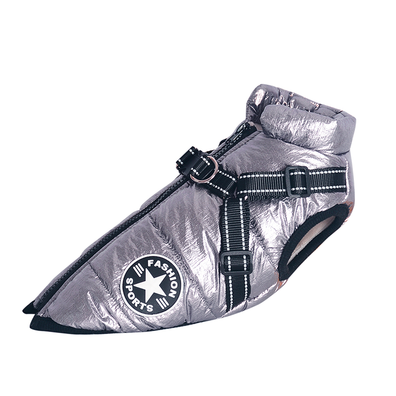 Large Dog Winter Coat — Warm Waterproof Snow Jacket