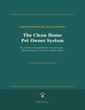 The Clean Home Pet Owner System digital guide cover