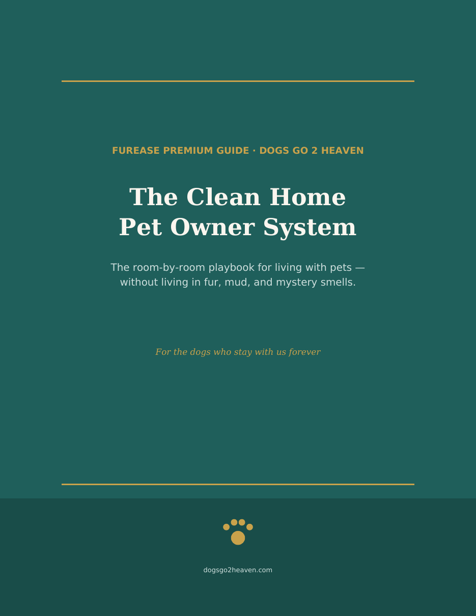 The Clean Home Pet Owner System digital guide cover