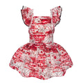 Halloween Spiderweb Dog Dress