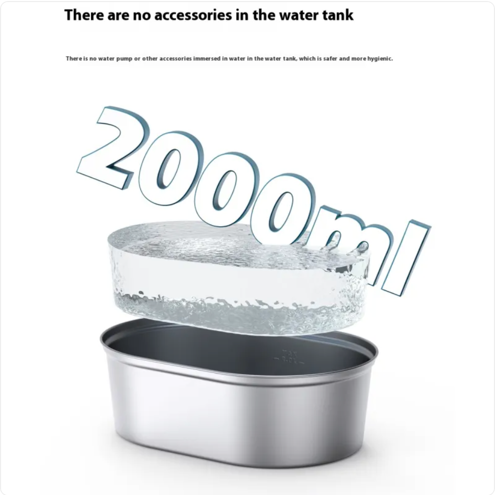 Stainless Steel Automatic Pet Water Dispenser